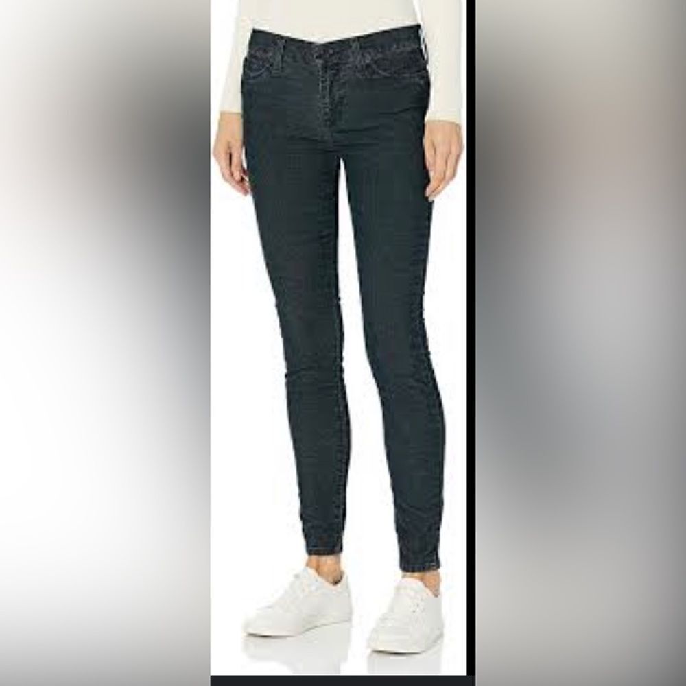 HUDSON Nico midrise super skinny corduroy jeans size 25